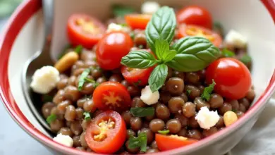 studený čočkový salát recept a příprava – Recept na osvěžující studený čočkový salát