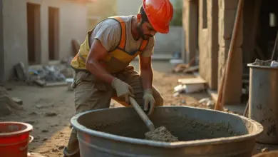 jak namíchat beton správně – Praktický návod na správné míchání betonu