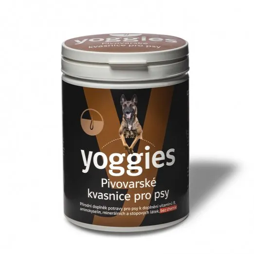 Pivovarské kvasnice pro psy v dóze Yoggies