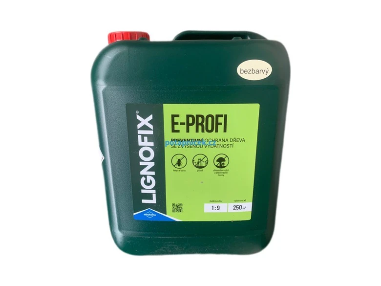 Lignofix E-Profi na ochranu dřeva před kůrovcem