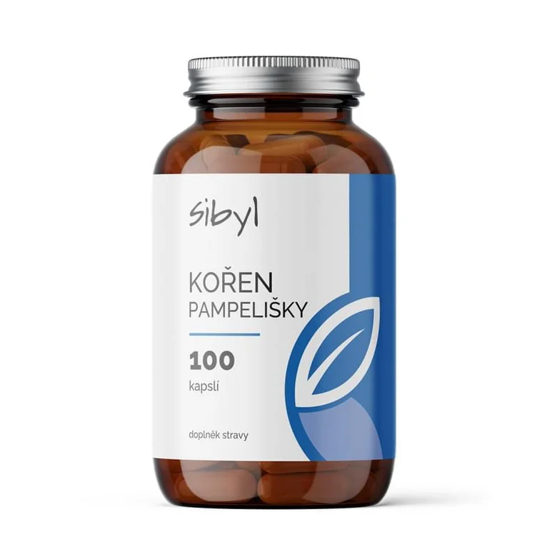 Doplňek stravy s kořenem pampelišky v tobolkách.