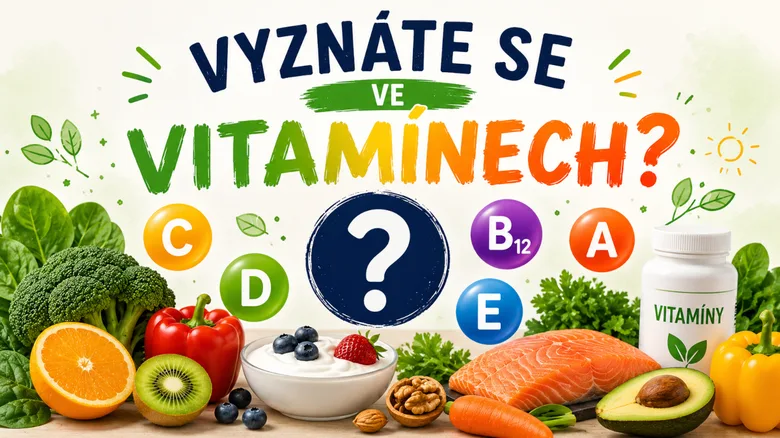 Český kvíz o vitamínech s ovocem a zeleninou