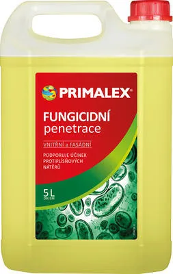 Fungicidní penetrace Primallex pro přípravu pod malbu