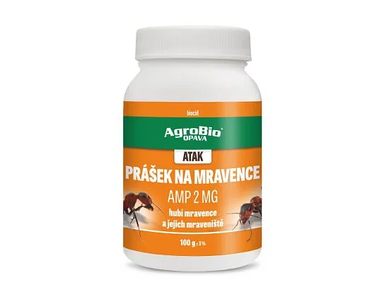 Prášek na mravence AgroBio Atak, 100 g