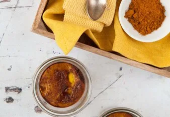 Ingredience pro domácí vaječný recept s paprikou